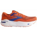 CHAUSSURES BROOKS GHOST MAX RED ORANGE/BLACK/SURF THE WEB POUR HOMMES