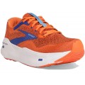 CHAUSSURES BROOKS GHOST MAX RED ORANGE/BLACK/SURF THE WEB POUR HOMMES