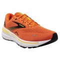 CHAUSSURES BROOKS ADRENALINE GTS 23 RED ORANGE/BLACK/YELLOW POUR HOMMES