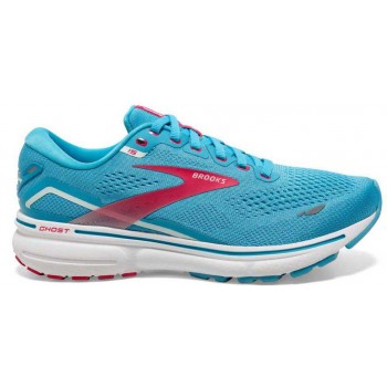 CHAUSSURES BROOKS GHOST 15 BLUE/RASPBERRY/SKYLIGHT POUR FEMMES