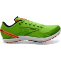 CHAUSSURES BROOKS DRAFT XC GREEN GECKO/RED ORANGE/WHITE UNISEX