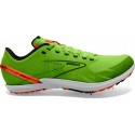 BROOKS DRAFT XC GREEN GECKO/RED ORANGE/WHITE UNISEX