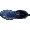 CHAUSSURES MIZUNO WAVE DAICHI 8 NAVY PIVOINE/SHARP GREEN/DRESS BLUES POUR HOMMES