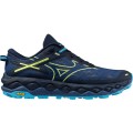 CHAUSSURES MIZUNO WAVE MUJIN 10 DRESS BLUES/SHARP GREEN/SWIM CAP POUR HOMMES