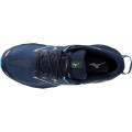 CHAUSSURES MIZUNO WAVE MUJIN 10 DRESS BLUES/SHARP GREEN/SWIM CAP POUR HOMMES