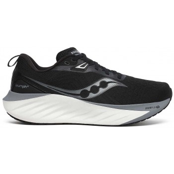 SAUCONY TRIUMPH 22 BLACK/WHITE FOR MEN'S