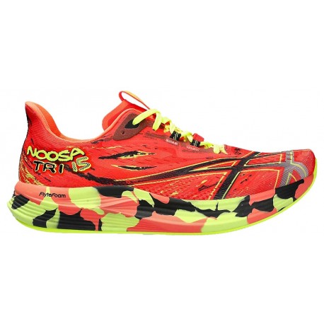 CHAUSSURES ASICS GEL NOOSA TRI 15 SUNRISE RED/BLACK POUR HOMMES