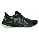 CHAUSSURES ASICS GEL CUMULUS 26 BLACK/ELECTRIC LIME POUR HOMMES