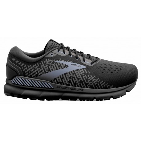 BROOKS ADDICTION GTS 15 BLACK/EBONY FOR MEN'S