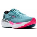 CHAUSSURES BROOKS GLYCERIN GTS 21 MOROCCAN BLUE/AQUA/PINK POUR FEMMES