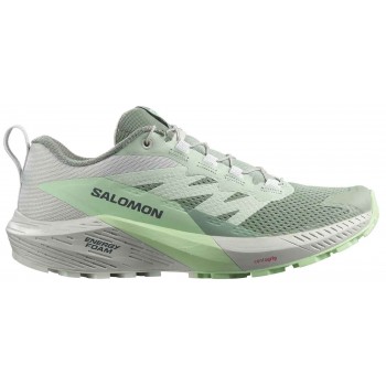 SALOMON SENSE RIDE 5 LILY PAD/METAL/GREEN ASH FOR WOMEN'S