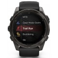 GARMIN FENIX 8 51MM AMOLED SAPPHIRE CARBON GRAY DLC TI/BLK UNISEX