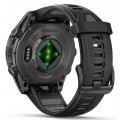 GARMIN FENIX 8 43MM AMOLED SAPPHIRE CARBON GRAY DLC TI/BLK/PEBBLE GRAY UNISEX