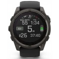 GARMIN FENIX 8 51MM SOLAR SAPPHIRE TITANE CARBON GRAY DLC UNISEX