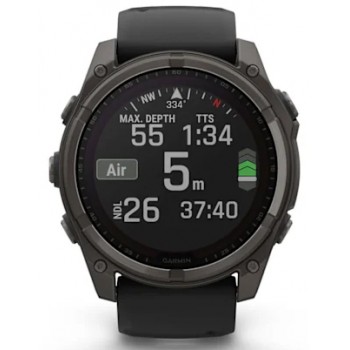 GARMIN FENIX 8 51MM SOLAR SAPPHIRE TITANE CARBON GRAY DLC UNISEX