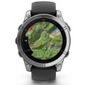 MONTRE GARMIN FENIX E 47MM STAINLESS STEEL/GRAPHITE UNISEXE