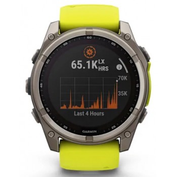 GARMIN FENIX 8 51MM SOLAR SAPPHIRE BARE/TI UNISEX