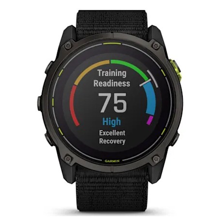 GARMIN ENDURO 3 CARBON GRAY UNISEX Watch and GPS Accessories Man Our products sold in store Running Planet Geneve