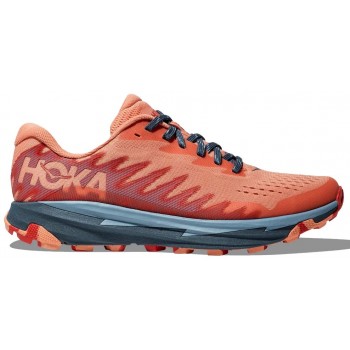 CHAUSSURES HOKA TORRENT 3 PAPAYA/REAL TEAL POUR FEMMES