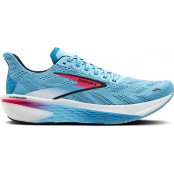 CHAUSSURES BROOKS HYPERION 2 CRISTAL SEAS/DIVA PINK/BLACK POUR FEMMES