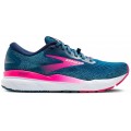 CHAUSSURES BROOKS GHOST 16 GTX MOROCCAN BLUE/PINK/YELLOW POUR FEMMES