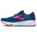 CHAUSSURES BROOKS GHOST 16 GTX MOROCCAN BLUE/PINK/YELLOW POUR FEMMES