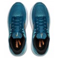 BROOKS GHOST MAX 2 MOROCCAN BLUE/AQUA/ORANGE POP FOR MEN'S