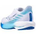 MIZUNO WAVE RIDER 28 WHITE/MUGEN BLUE/RIVER BLUE FOR WOMEN'S