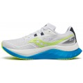 CHAUSSURES SAUCONY ENDORPHIN SPEED 4 WHITE/VIZIBLUE POUR HOMMES