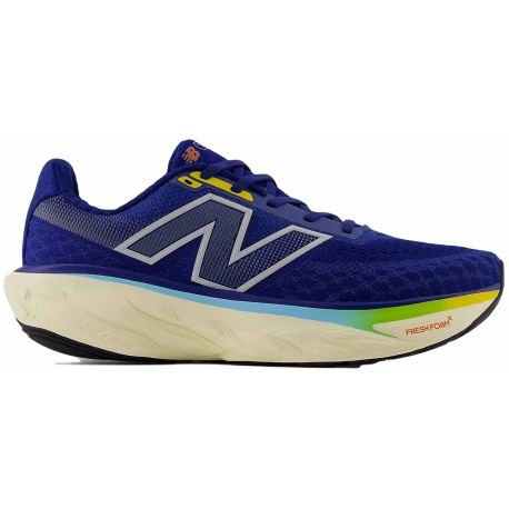 CHAUSSURES NEW BALANCE FRESH FOAM X 1080 V14 INKWELL/SILVER METALLIC/GINGER LEMON POUR HOMMES