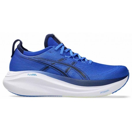 CHAUSSURES ASICS GEL NIMBUS 27 ILLUSION BLUE/INDIGO BLUE POUR HOMMES