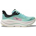 HOKA BONDI 9 BLUE SPARK/MINT FLUORITE FOR WOMEN'S