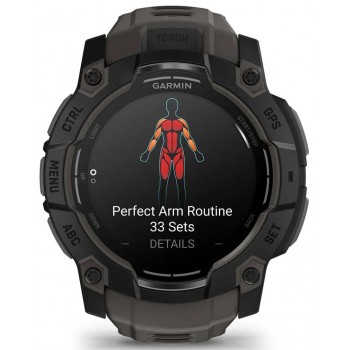 MONTRE GARMIN INSTINCT 3 AMOLED 50MM POUR HOMMES