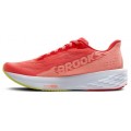 CHAUSSURES BROOKS LAUNCH 11 CORAL/PRIMROSE/WHITE POUR FEMMES