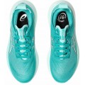 ASICS GEL NIMBUS 27 WAVE TEAL/ILLUMINATE MINT FOR WOMEN'S