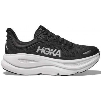 HOKA BONDI 9 WIDE BLACK/WHITE FOR WOMEN'S