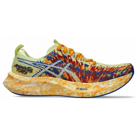 CHAUSSURES ASICS GEL NOOSA TRI 16 HUDDLE YELLOW/ILLUSION BLUE POUR HOMMES