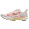 CHAUSSURES BROOKS HYPERION GTS 2 WHITE/PEACH/CORAL POUR FEMMES