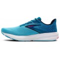 BROOKS LAUNCH 10 CRYSTAL SEAS/BLUE JAY/BLACK FOR WOMEN'S