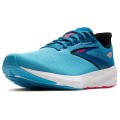 BROOKS LAUNCH 10 CRYSTAL SEAS/BLUE JAY/BLACK FOR WOMEN'S