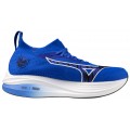 CHAUSSURES MIZUNO NEO ZEN BASEBALL BLUE/BLACK/IGNITION RED POUR HOMMES