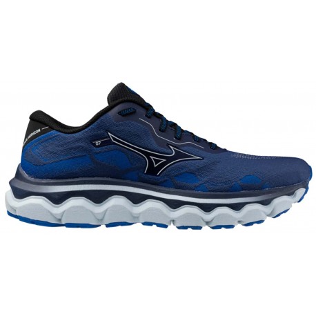 MIZUNO WAVE HORIZON 7 ESTATE BLUE/PLEIN AIRE/MUGEN BLUE FOR MEN'S