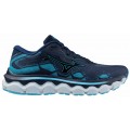 MIZUNO WAVE HORIZON 7 PAGEANT BLUE/MERCURY BLUE/PLEIN AIR FOR WOMEN'S