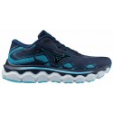 MIZUNO WAVE HORIZON 7 PAGEANT BLUE/MERCURY BLUE/PLEIN AIR FOR WOMEN'S