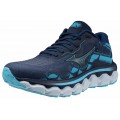 MIZUNO WAVE HORIZON 7 PAGEANT BLUE/MERCURY BLUE/PLEIN AIR FOR WOMEN'S