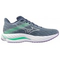 MIZUNO WAVE INSPIRE 21 TRADEWINDS/WHITE/NEO MINT FOR WOMEN'S