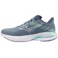 MIZUNO WAVE INSPIRE 21 TRADEWINDS/WHITE/NEO MINT FOR WOMEN'S