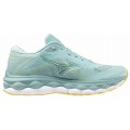 CHAUSSURES MIZUNO WAVE SKY 7 EGGSHELLE BLUE/WHITE/SUNSHINE POUR FEMMES