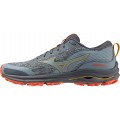 CHAUSSURES MIZUNO WAVE RIDER TT LEAD/CITRUS/HOT CORAL POUR HOMMES