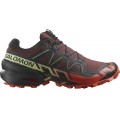 SALOMON SPEEDCROSS 6 RUM RAISIN/CHERRY TOMATO/COGNAC FOR MEN'S